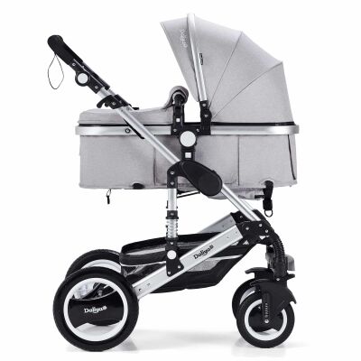 BAMBIMO Kinderwagen 3in1 (ein Daliya® refurbished Produkt Elegance-Grau)