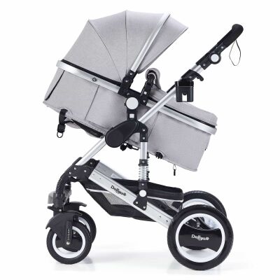 BAMBIMO Kinderwagen 3in1 (ein Daliya® refurbished Produkt Elegance-Grau)