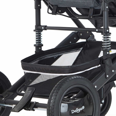 BAMBIMO Kinderwagen 3in1 (ein Daliya® refurbished Produkt Dunkel-Grau)