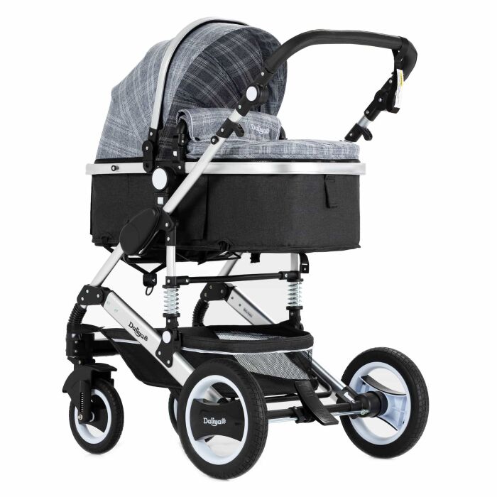 BAMBIMO Kinderwagen 3in1 (ein Daliya&reg; refurbished Produkt Grau-Muster)