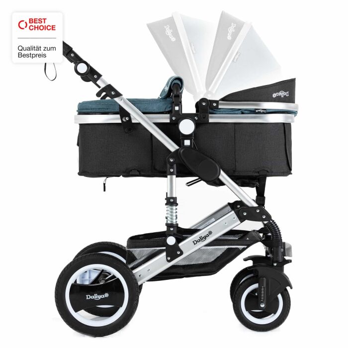 BAMBIMO Kinderwagen 3in1 (ein Daliya® refurbished Produkt Grün)