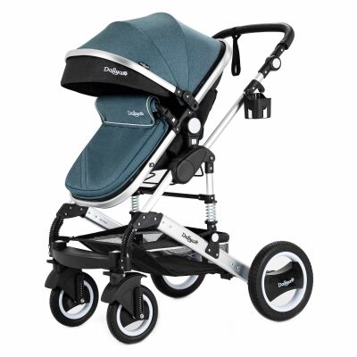 BAMBIMO Kinderwagen 3in1 (ein Daliya® refurbished Produkt Grün)