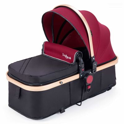 BAMBIMO Kinderwagen 2in1 (ein Daliya® refurbished Produkt Bordeaux-Rot)