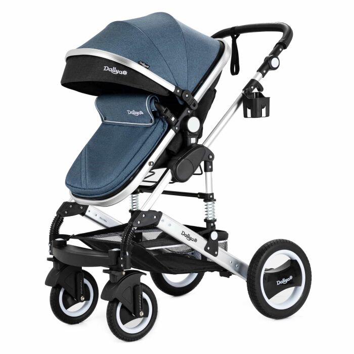 BAMBIMO Kinderwagen 2in1 (ein Daliya® refurbished Produkt Blau)