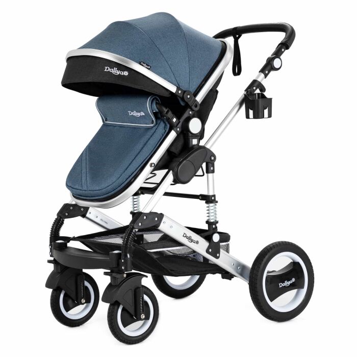 BAMBIMO Kinderwagen 2in1 (ein Daliya&reg; refurbished Produkt Blau)