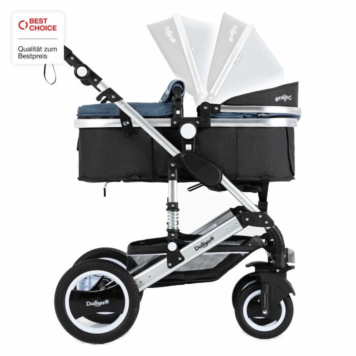 BAMBIMO Kinderwagen 2in1 (ein Daliya® refurbished Produkt Blau)