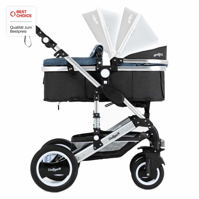 BAMBIMO Kinderwagen 2in1 (ein Daliya&reg; refurbished Produkt Blau)