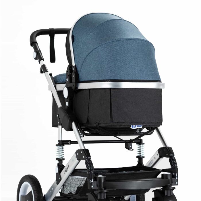 BAMBIMO Kinderwagen 2in1 (ein Daliya® refurbished Produkt Blau)