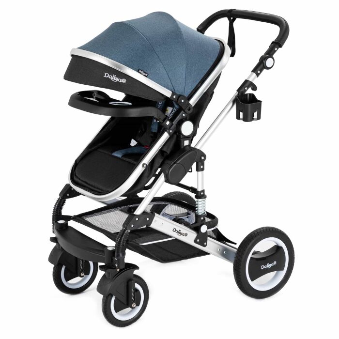 BAMBIMO Kinderwagen 2in1 (ein Daliya® refurbished Produkt Blau)