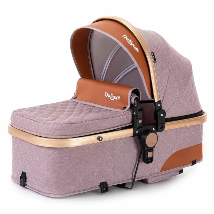 BAMBIMO Kinderwagen 2in1 (ein Daliya&reg; refurbished Produkt Khaki mit Wei&szlig;)