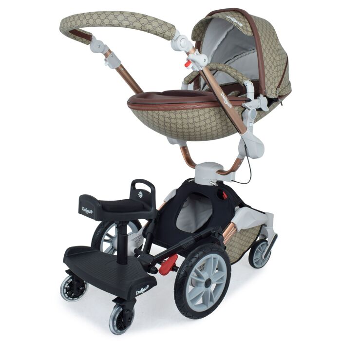 STEPIYO Buggy &amp; Kinderwagen Board mit Sitz (ein Daliya&reg; refurbished Produkt)