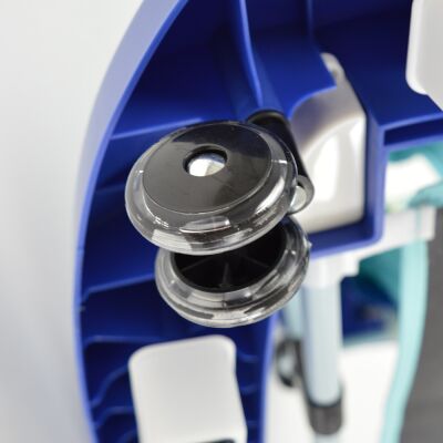 Daliya® BEBISTEP 4in1 Spiel- und Lauflernwagen (Blau)