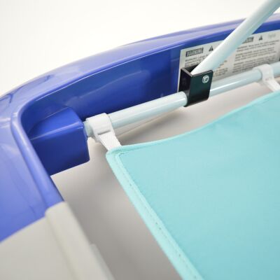 Daliya® BEBISTEP 4in1 Spiel- und Lauflernwagen (Blau)