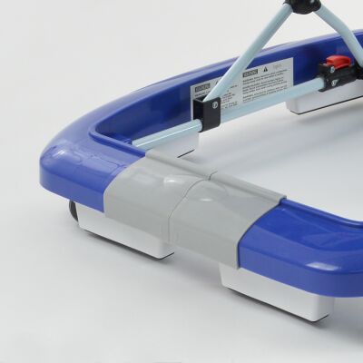 Daliya® BEBISTEP 4in1 Spiel- und Lauflernwagen (Blau)
