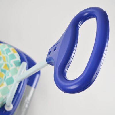 Daliya® BEBISTEP 4in1 Spiel- und Lauflernwagen (Blau)