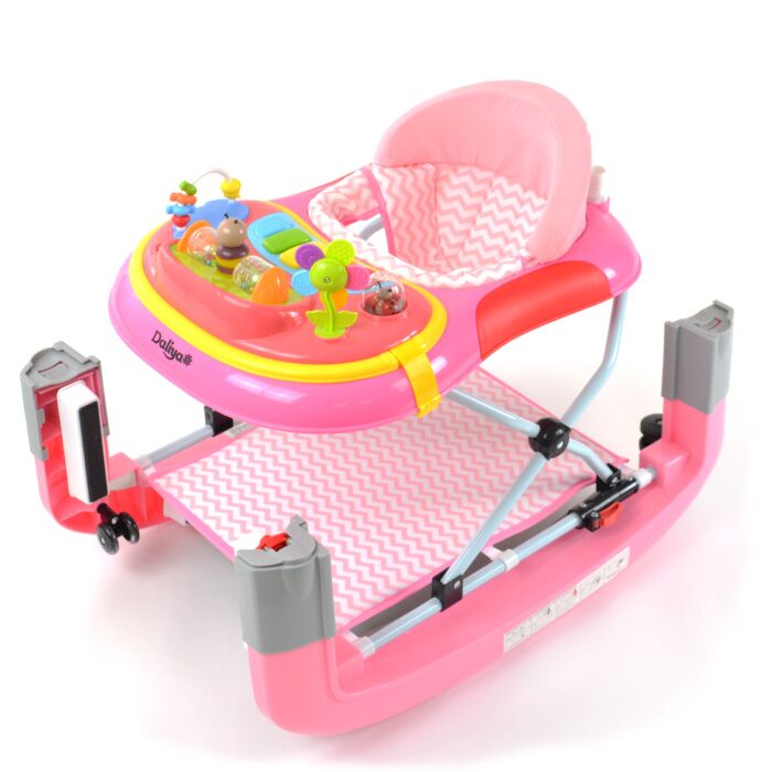 Daliya&reg; BEBISTEP 4in1 Spiel- und Lauflernwagen (Rosa)