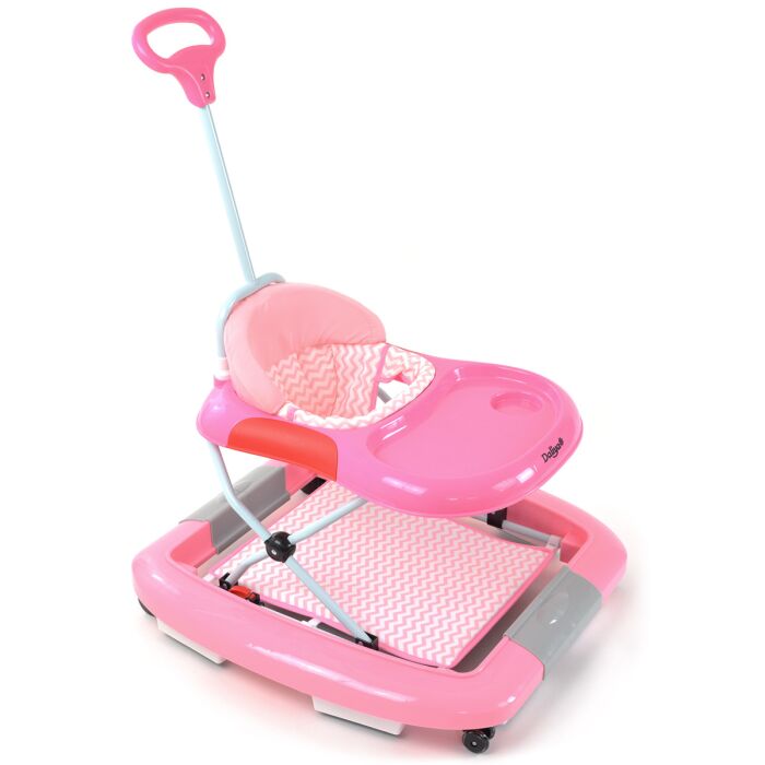 Daliya&reg; BEBISTEP 4in1 Spiel- und Lauflernwagen (Rosa)