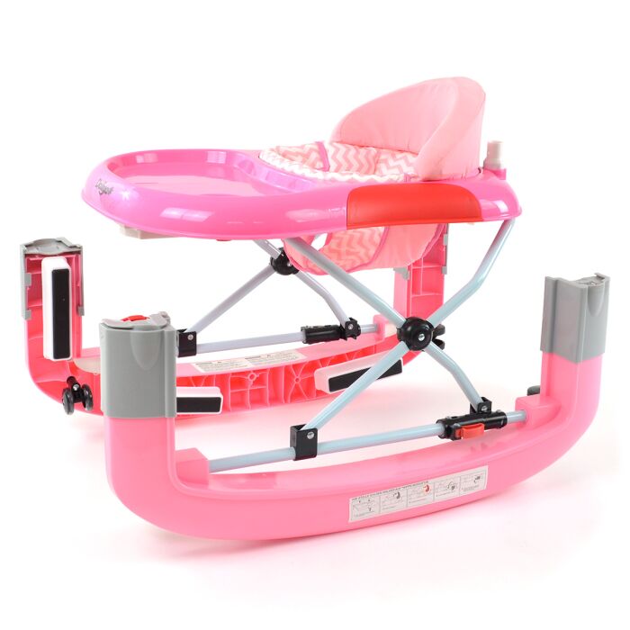 Daliya&reg; BEBISTEP 4in1 Spiel- und Lauflernwagen (Rosa)