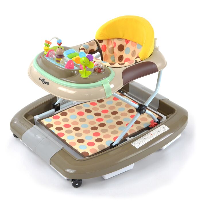 Daliya&reg; BEBISTEP 4in1 Spiel- und Lauflernwagen (Braun)