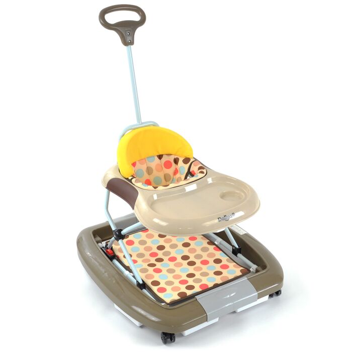 Daliya&reg; BEBISTEP 4in1 Spiel- und Lauflernwagen (Braun)