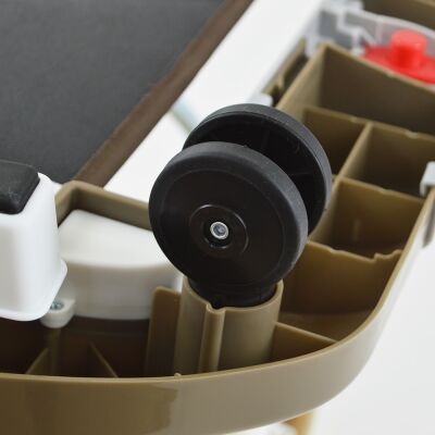 Daliya® BEBISTEP 4in1 Spiel- und Lauflernwagen (Braun)