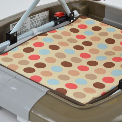 Daliya® BEBISTEP 4in1 Spiel- und Lauflernwagen (Braun)