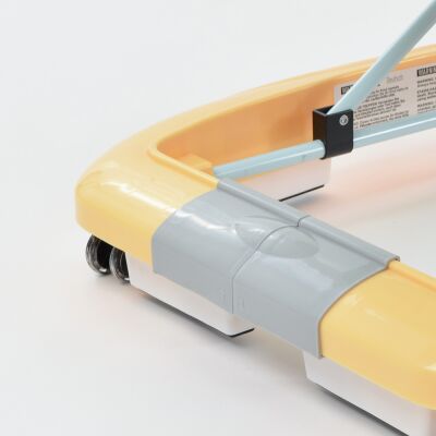 Daliya® BEBISTEP 4in1 Spiel- und Lauflernwagen (Gelb-Türkis)