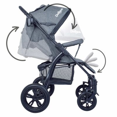Daliya® VARIYO Buggy Kinderwagen (Farbauswahl)