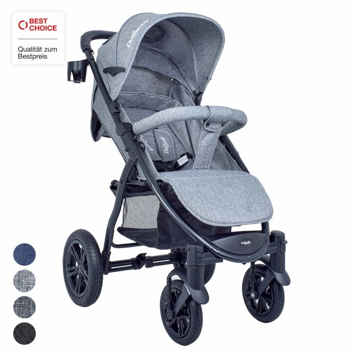 Daliya® VARIYO Buggy Kinderwagen (Grau)