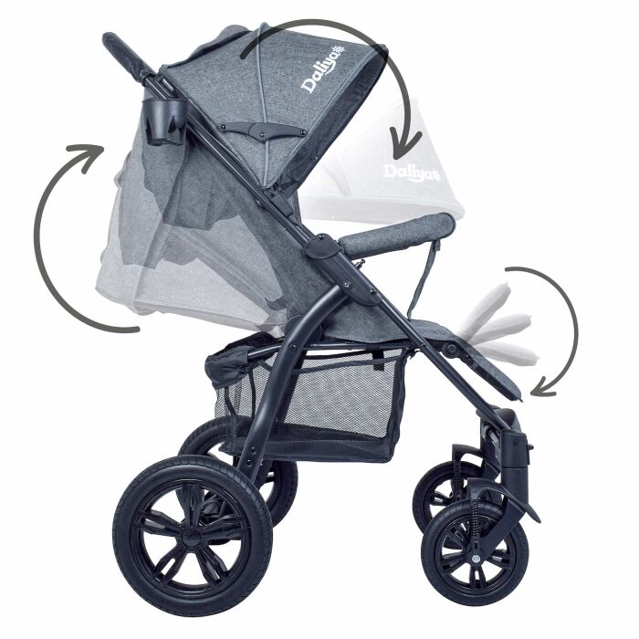 Daliya&reg; VARIYO Buggy Kinderwagen (Dunkelgrau)