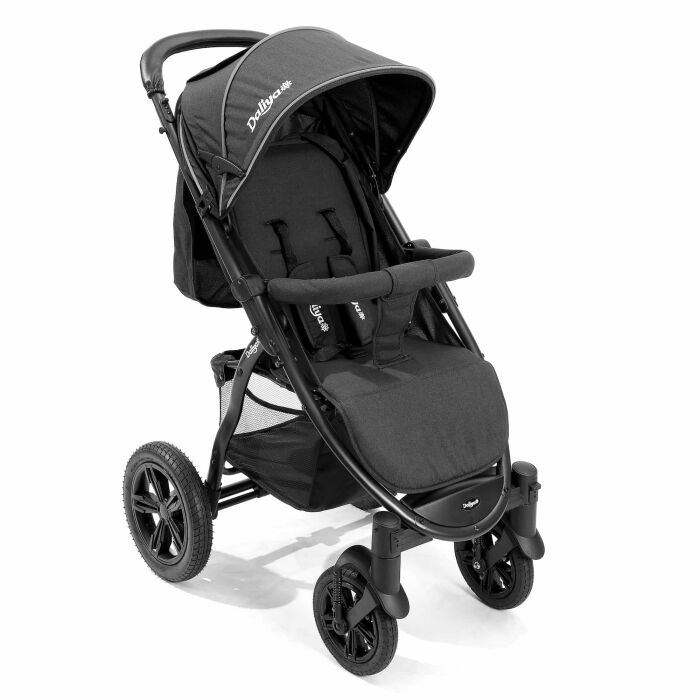 Daliya® VARIYO Buggy Kinderwagen (Schwarz)
