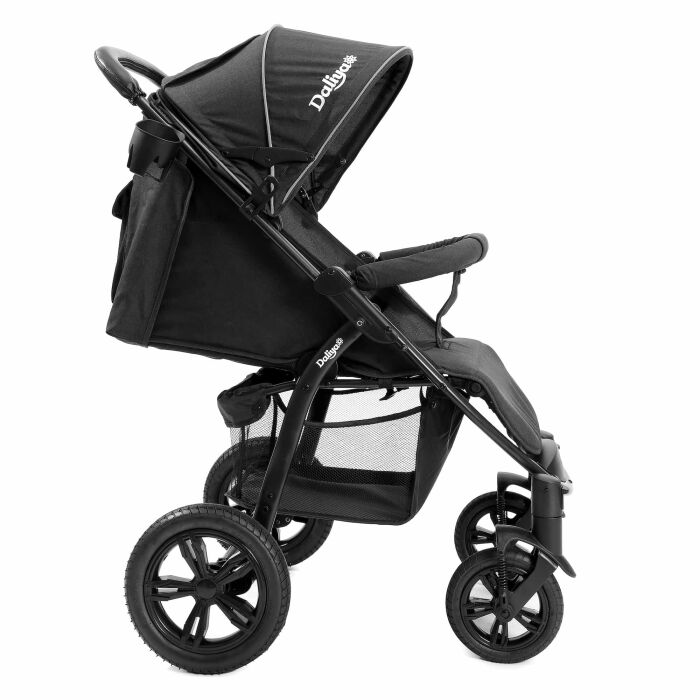 Daliya® VARIYO Buggy Kinderwagen (Schwarz)