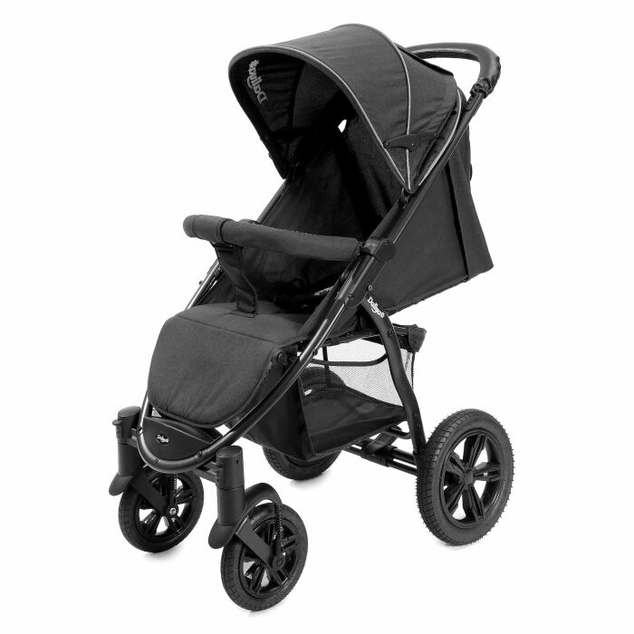 Daliya® VARIYO Buggy Kinderwagen (Schwarz)