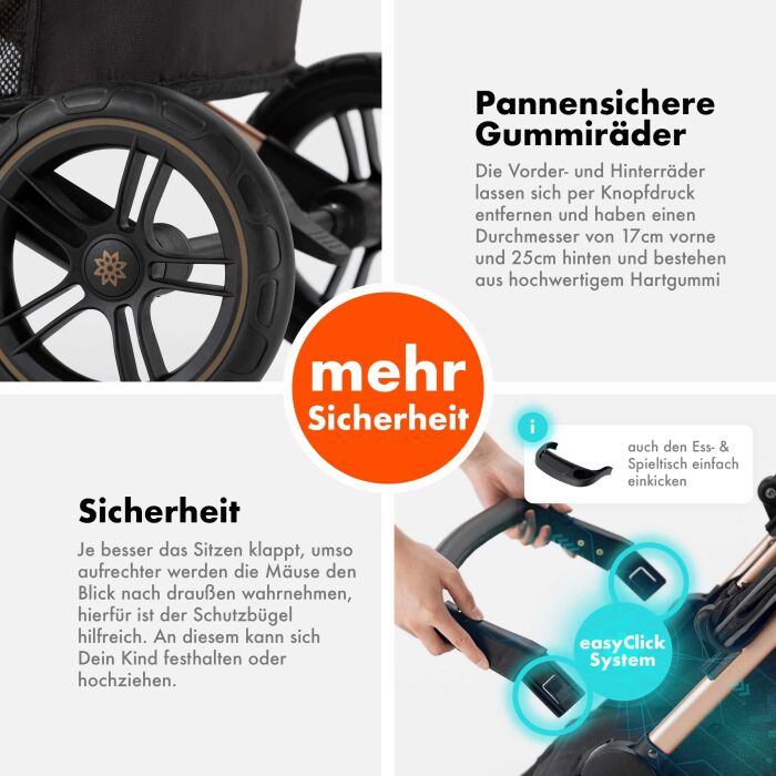 Daliya® RAPIDY Buggy Kinderwagen (Farbauswahl )