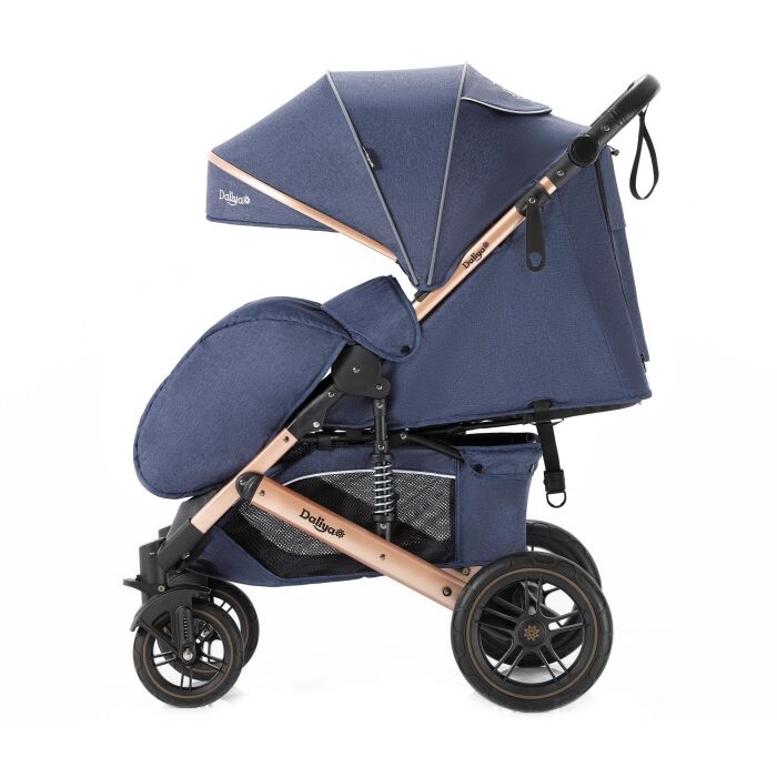 Daliya® RAPIDY Buggy Kinderwagen (Blau-Gold)