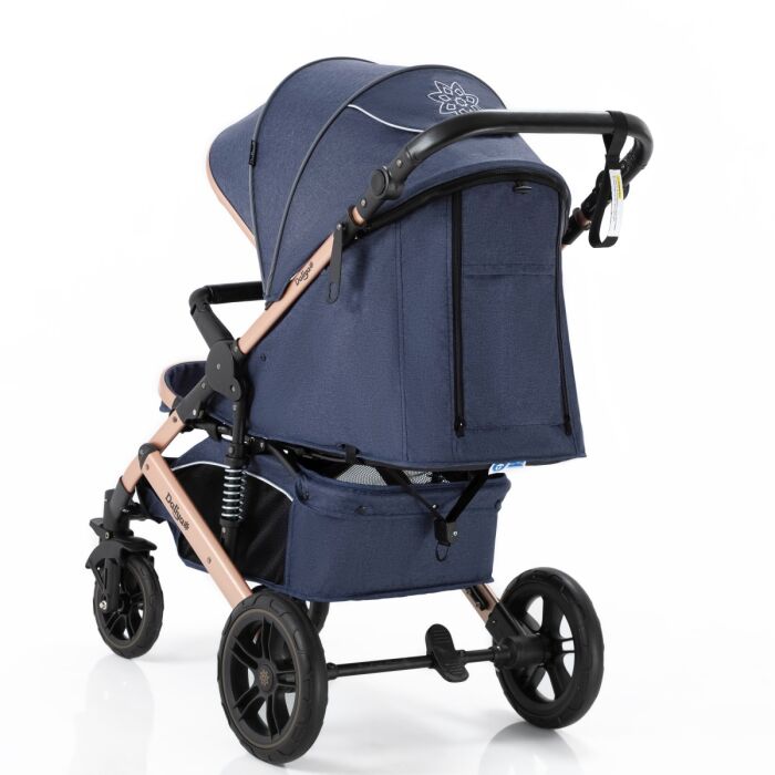 Daliya® RAPIDY Buggy Kinderwagen (Blau-Gold)