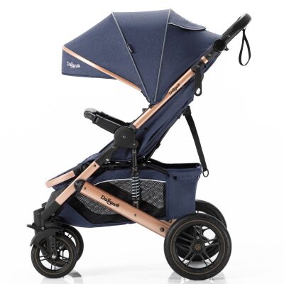 Daliya® RAPIDY Buggy Kinderwagen (Blau-Gold)