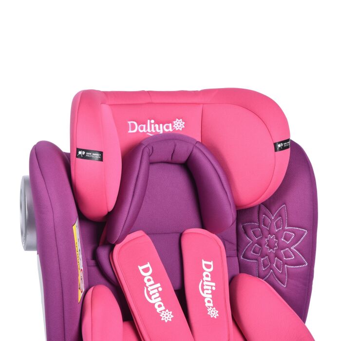 Daliya&reg; Sedion Kinderautositz Isofix SIP 360&deg; 0-36KG Gruppe 0+ / I / II / III - Pink