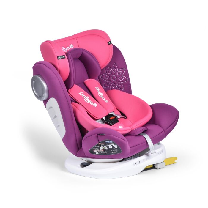 Daliya&reg; Sedion Kinderautositz Isofix SIP 360&deg; 0-36KG Gruppe 0+ / I / II / III - Pink