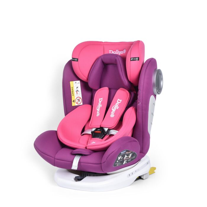 Daliya&reg; Sedion Kinderautositz Isofix SIP 360&deg; 0-36KG Gruppe 0+ / I / II / III - Pink