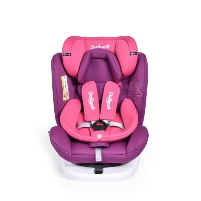 Daliya® Sedion Kinderautositz Isofix SIP 360° 0-36KG Gruppe 0+ / I / II / III - Pink