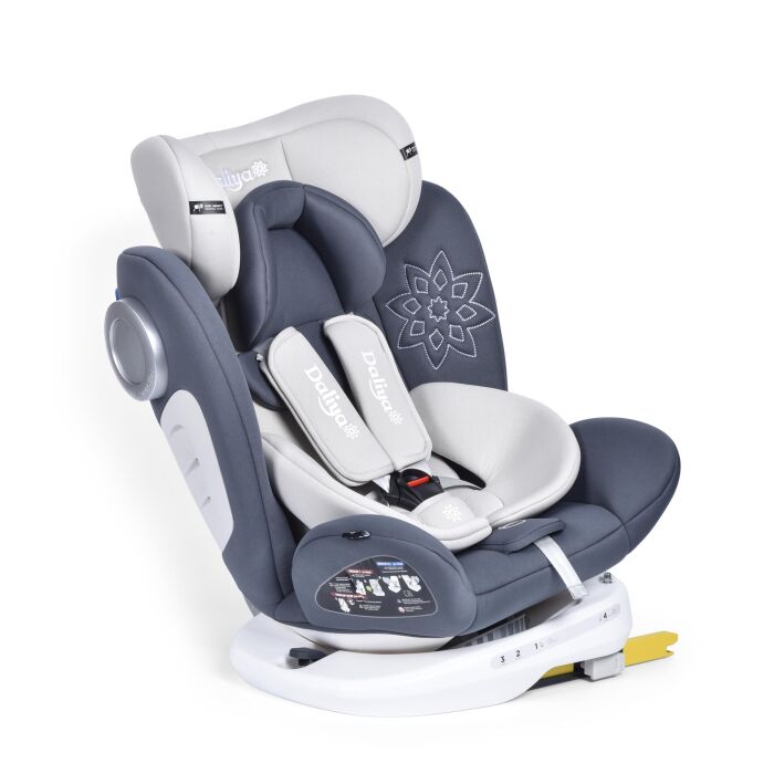 Daliya&reg; Sedion Kinderautositz Isofix SIP 360&deg; 0-36KG Gruppe 0+ / I / II / III - Grau