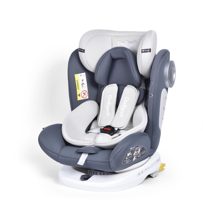 Daliya&reg; Sedion Kinderautositz Isofix SIP 360&deg; 0-36KG Gruppe 0+ / I / II / III - Grau