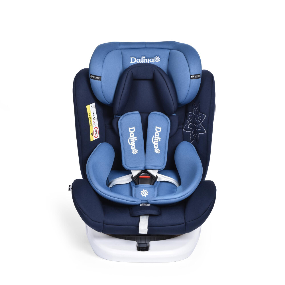 Daliya® Kindersitz ROTAZIONE 0-36 KG mit Isofix, SIP, Top Tether, 360°  Drehung, 5 Punkt Gurt, Getränkehalter, Sonnenverdeck, Gruppe 0+/I/II/III  (Grün)