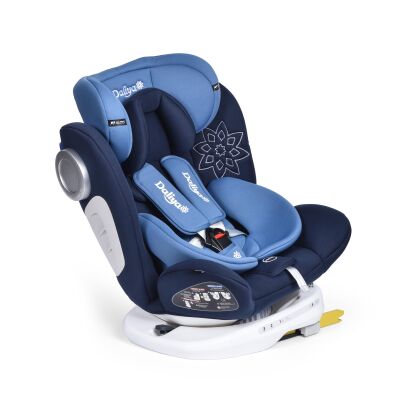 Daliya® Sedion Kinderautositz Isofix SIP 360° 0-36KG Gruppe 0+ / I / II / III - Blau