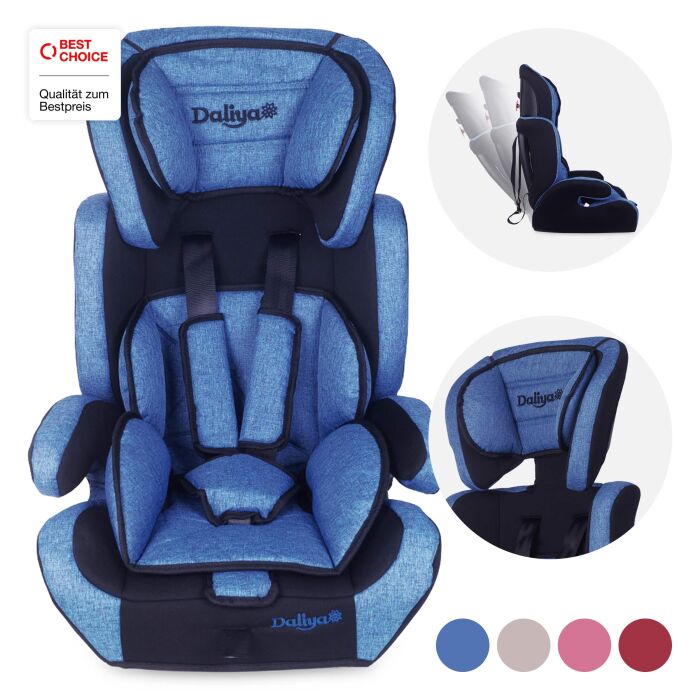 Daliya® CARSITTO Kinderautositz 9-36KG Gruppe I / II / III ( Blau )