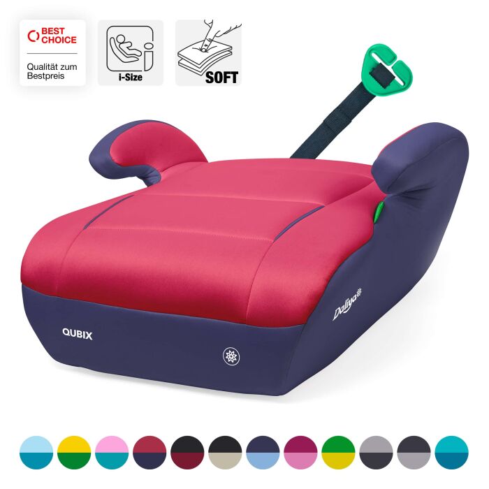 Daliya&reg; QUBIX Kindersitzerh&ouml;hung I-Size (Dunkelblau - Rot)