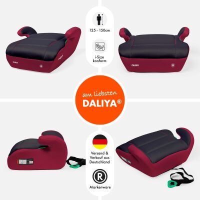 Daliya&reg; QUBIX Kindersitzerh&ouml;hung I-Size (Rot - Schwarz)