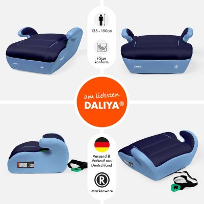 Daliya&reg; QUBIX Kindersitzerh&ouml;hung I-Size (Hellblau - Dunkelblau)