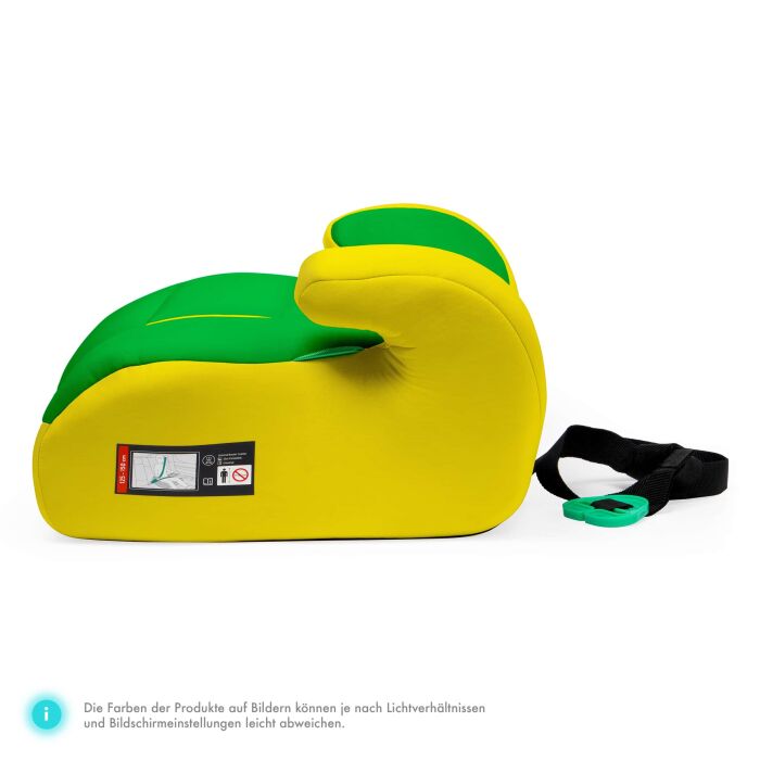 Daliya® QUBIX Kindersitzerhöhung I-Size (Gelb - Grün)